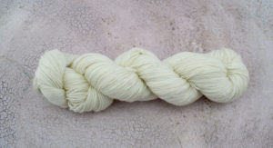 SPARKLY FEET: Undyed Yarn